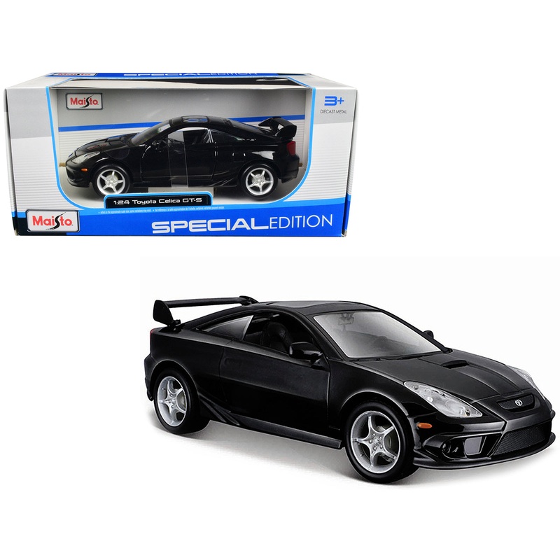 Toyota Celica GT-S Black “Special Edition” Series 1/24 Diecast Model Car by Maisto
