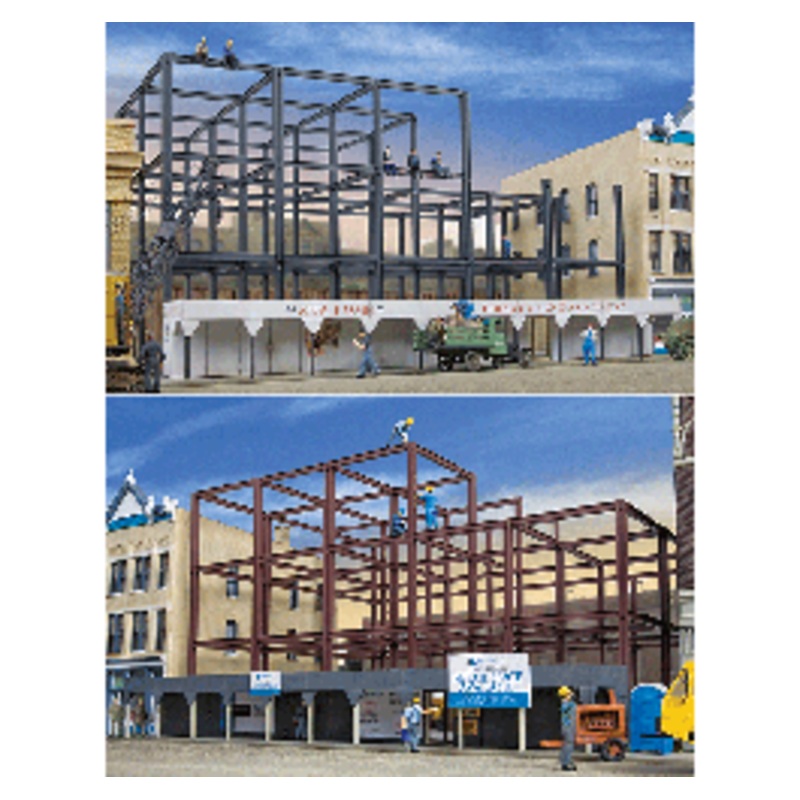 Walthers #933-3761 Skyscraper Construction Site — Kit