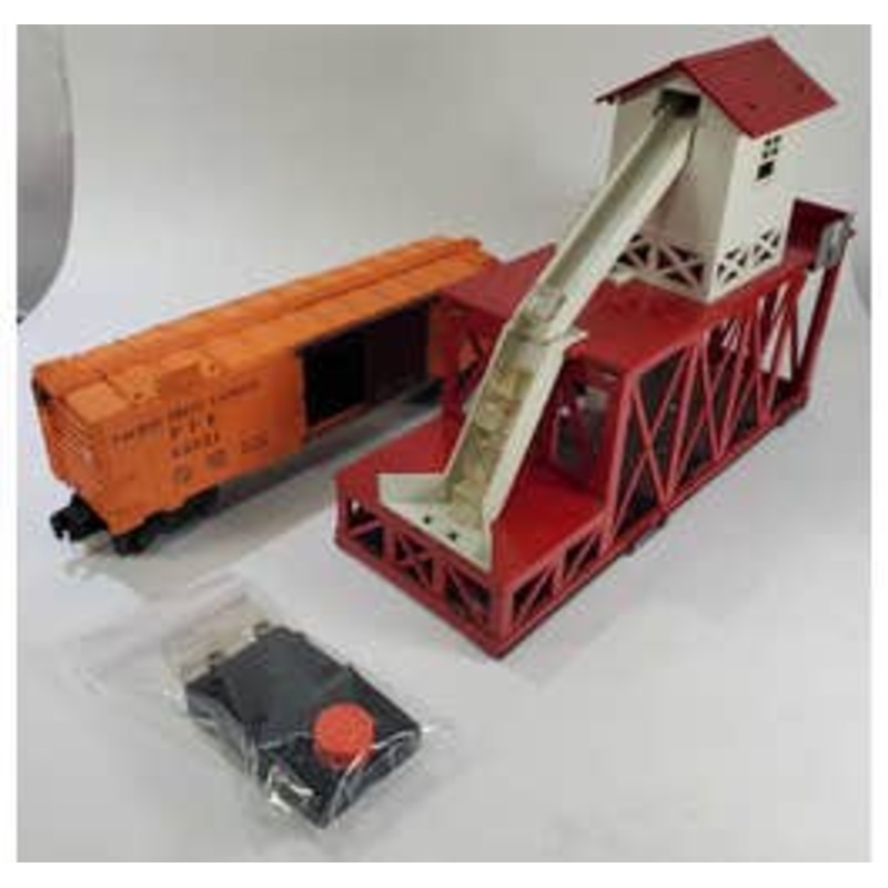 Lionel LIO352B O Ice Depot Set With 63521 Pacific Fruit Express Box Car #352