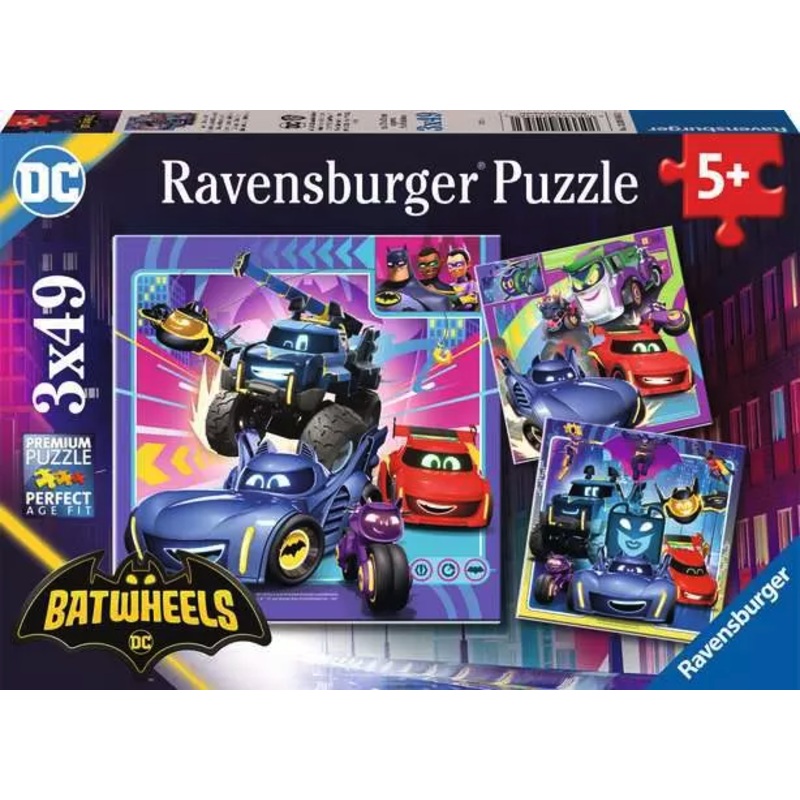 Ravensburger – Batwheels (3x49pc)