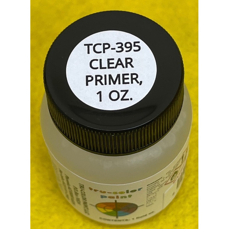 Tru Color TCP-395 Primer, Clear, Paint 1 ounce