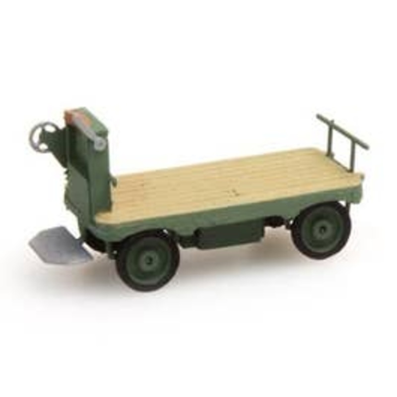 Artitec 387.31GN  HO Luggage trolley green
