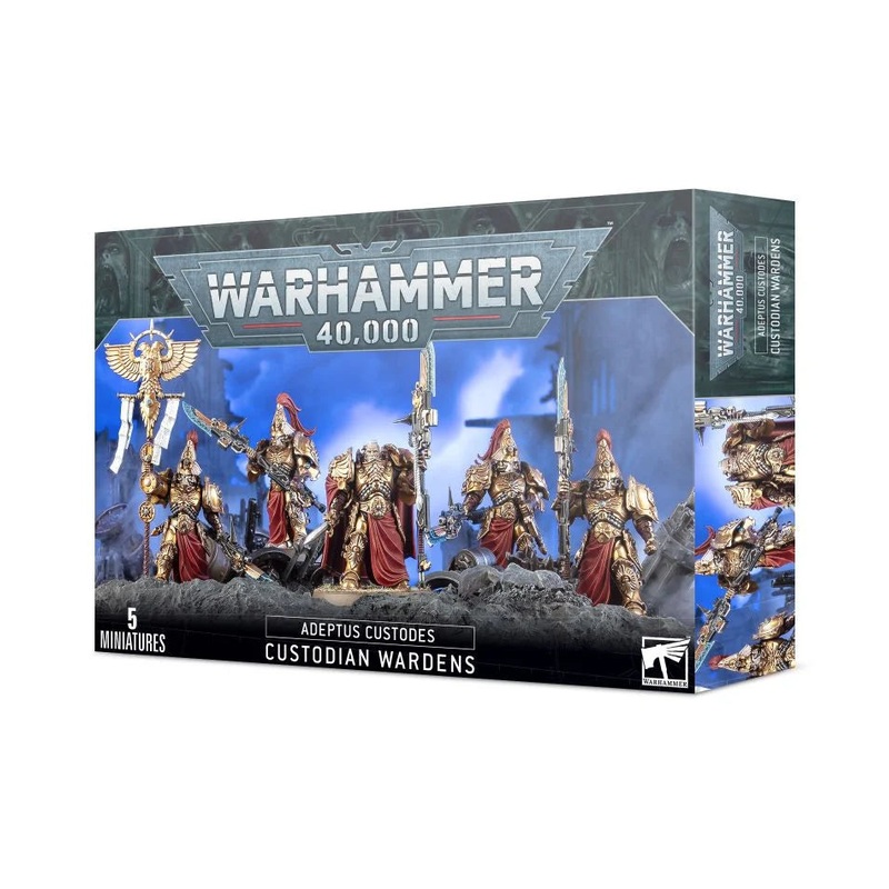 GW – Warhammer 40k Adeptus Custodes: Custodian Wardens  (01-11)