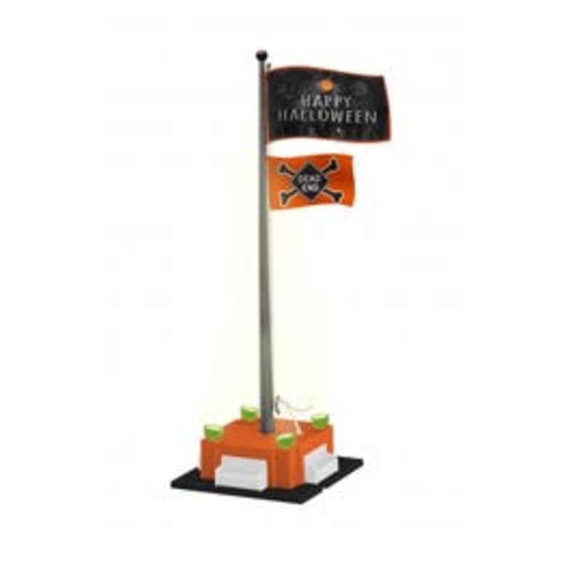 Lionel 2129230 O Halloween Flagpole
