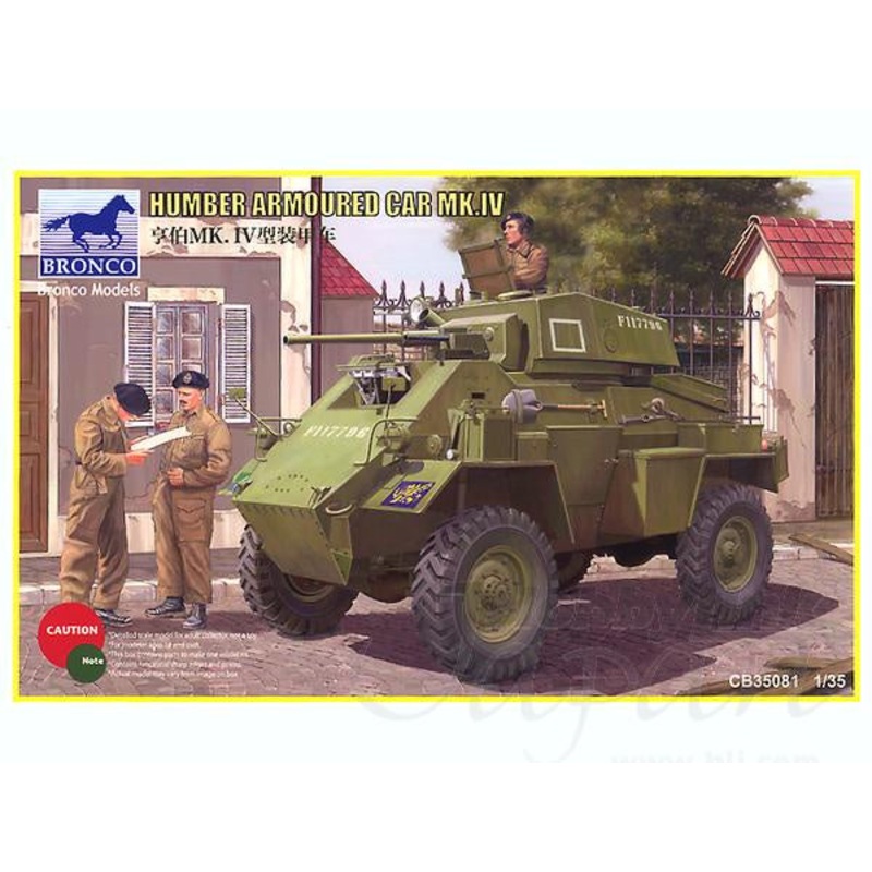 Bronco – 1/35 Humber Armoured Car Mk.IV
