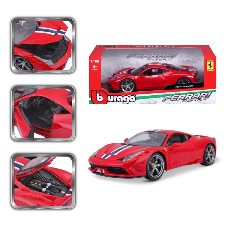 Burago – 1/18 Ferrari 458 Speciale