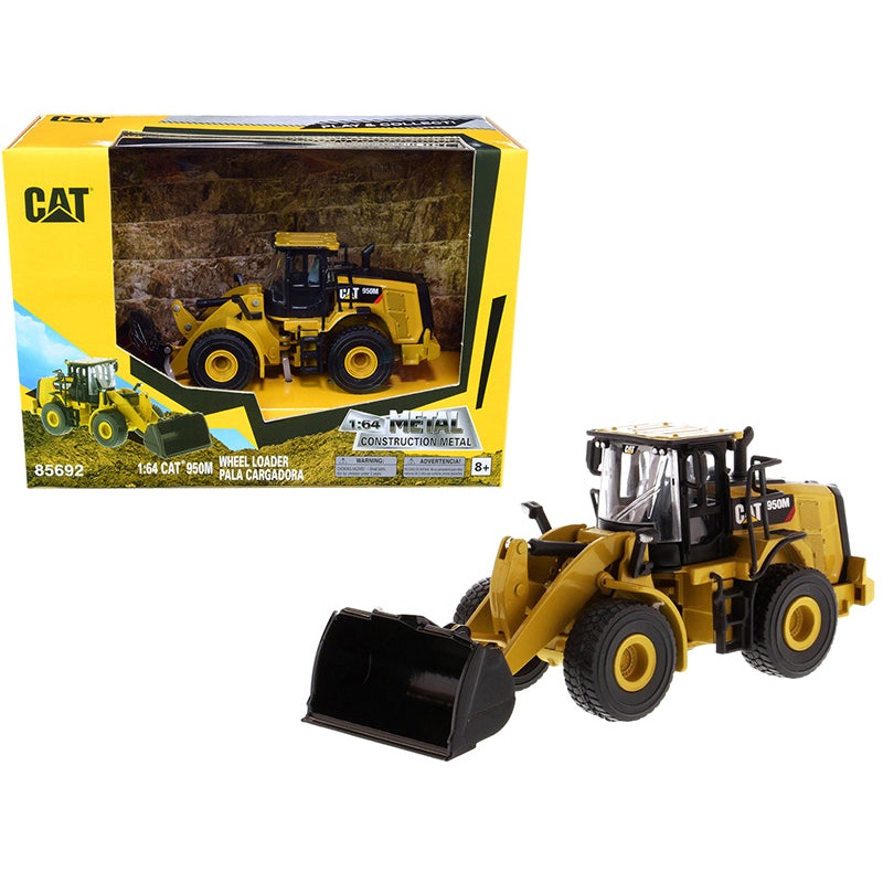 CAT Caterpillar 950M Wheel Loader “Play & Collect!” Series 1/64 Diecast Model by Diecast Masters