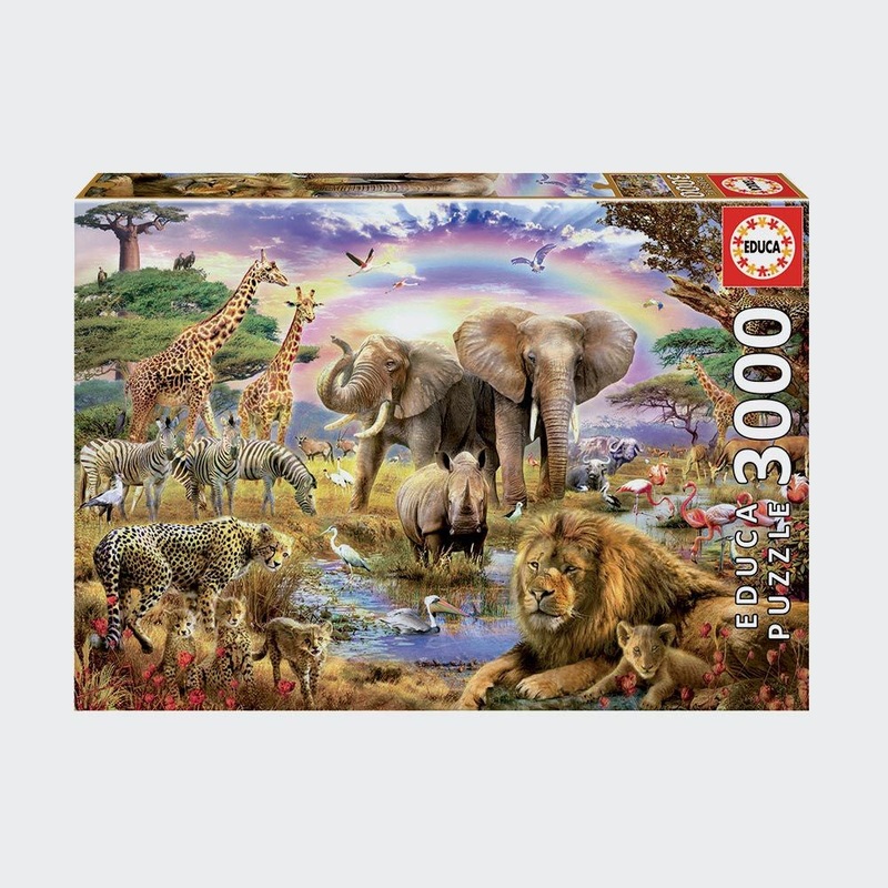 Educa – Watering Hole Under The Rainbow (3000pc)
