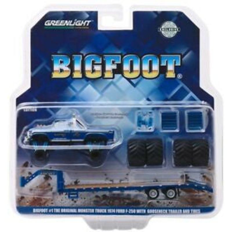 Greenlight – 1/64 Ford F-250 Bigfoot #1 The Original Monster Truck 1974