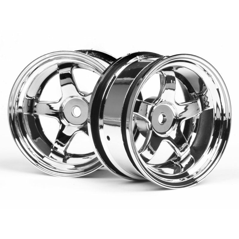 HPI – 3592 – Work Meister S1 Wheel 26mm Chr (6mm OFFSET /2pcs)