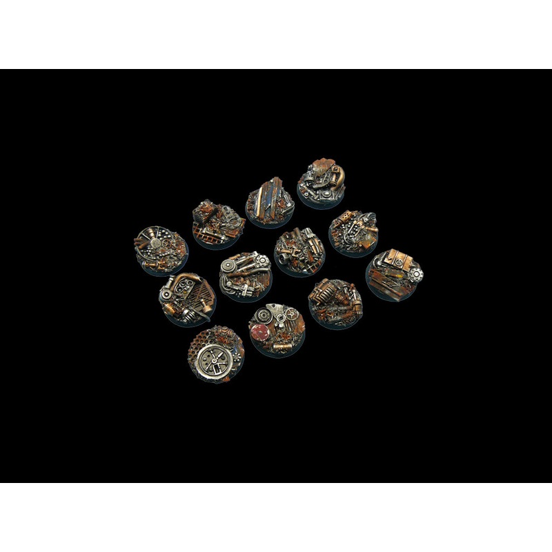 Micro Art Studio – Trash Bases Round 25mm (5pc) B01421