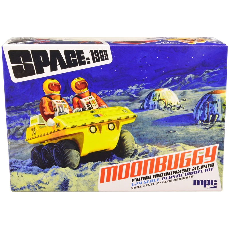 Skill 2 Moonbuggy/Amphicat 6-Wheeled ATV “Space: 1999” (1975-1977) TV Show 2-in-1 Model Kit 1/24 Scale Model by MPC