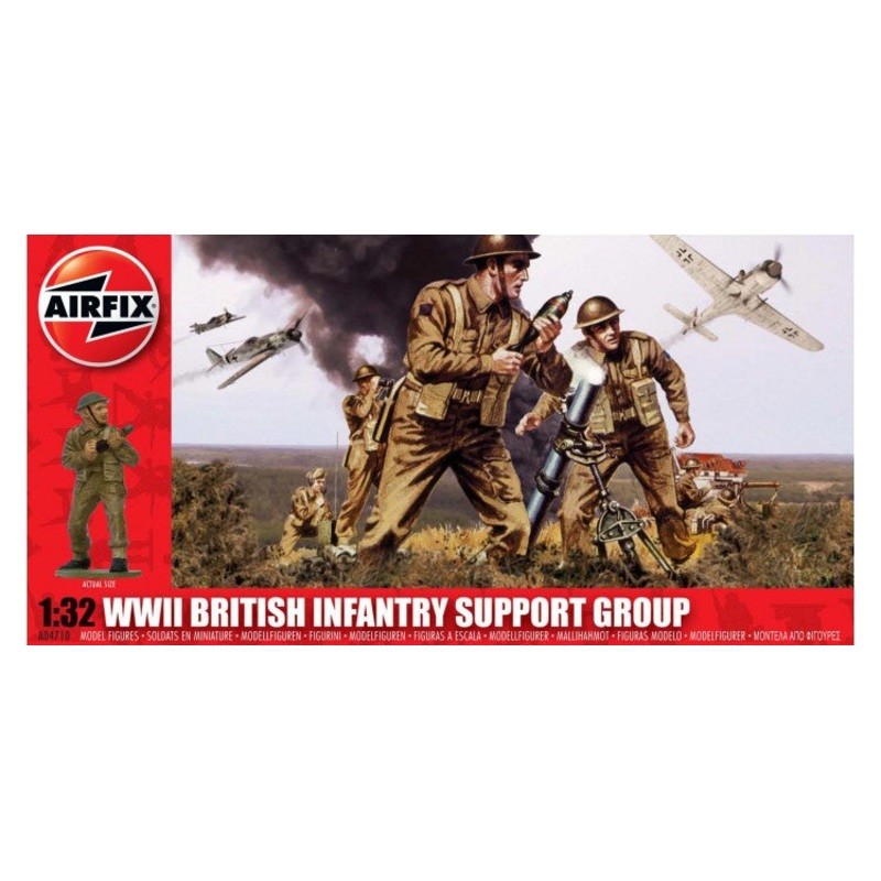 Airfix – 1/32 British Infantry Support