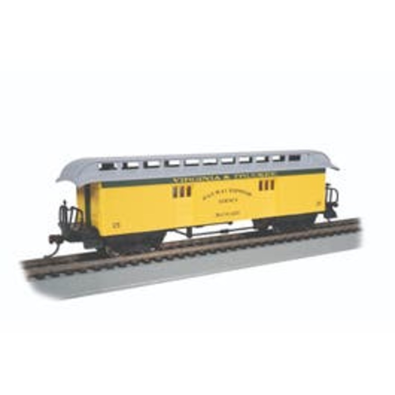 Bachmann #15307 Old-Time Baggage Car -Virginia & Truckee
