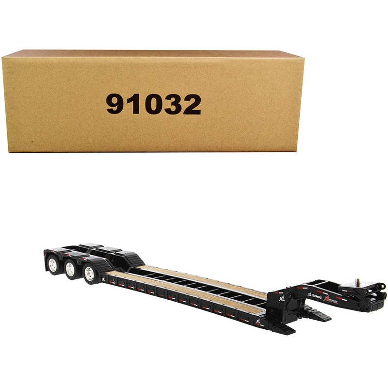 XL 120 Low-Profile HDG Trailer with 2 Boosters “Transport Series” 1/50 Diecast Model by Diecast Masters