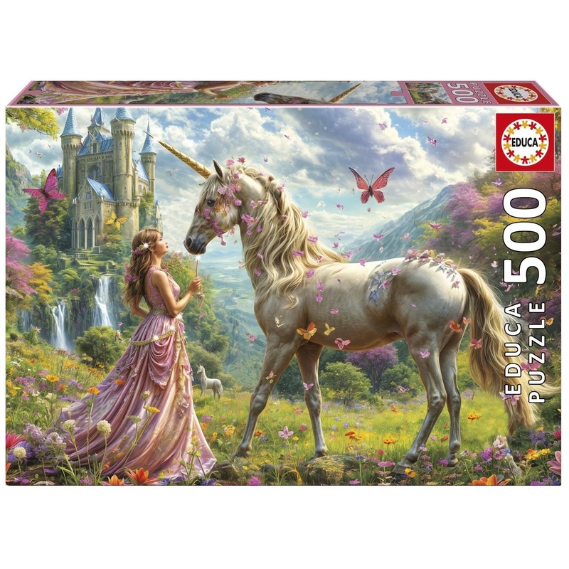 Educa – Fairies – Unicorns and Butterflies (500pcs)