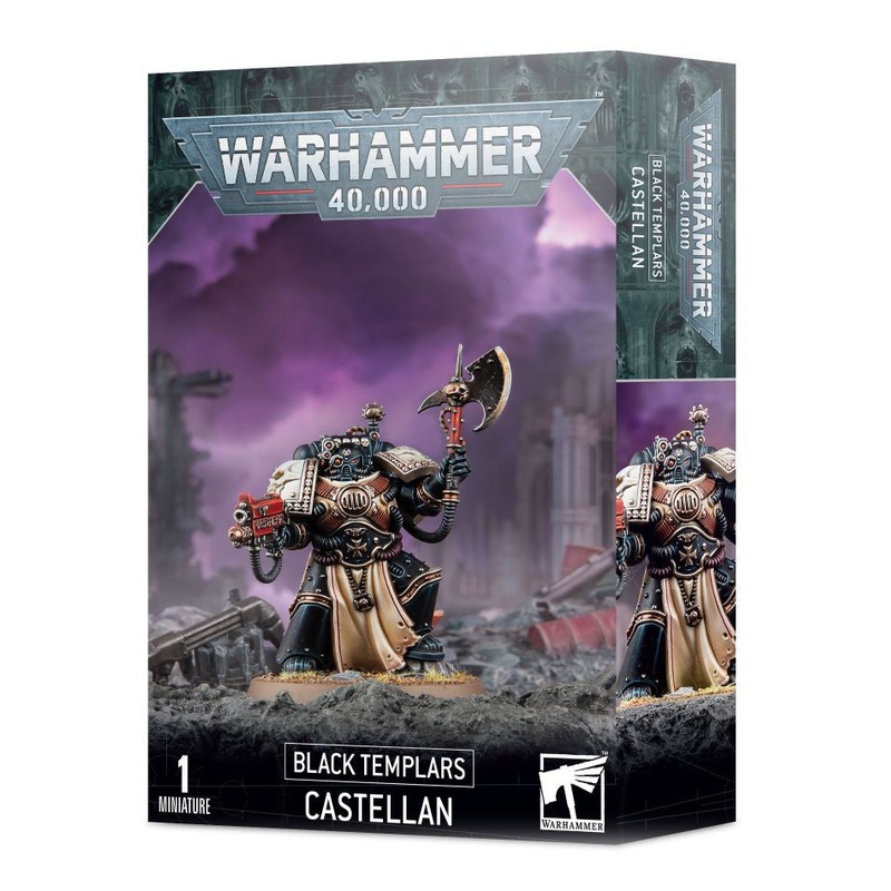 GW – Warhammer 40k Black Templars: Castellan (55-47)