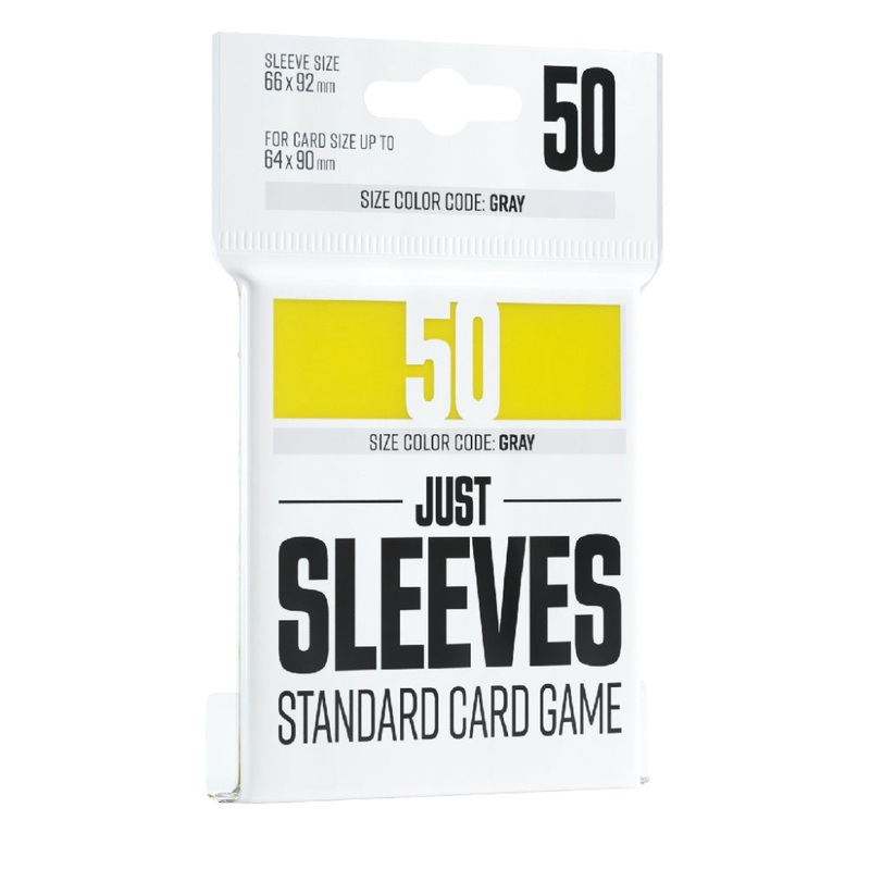 Just Sleeves – Standard Sleeve – Yellow (50)