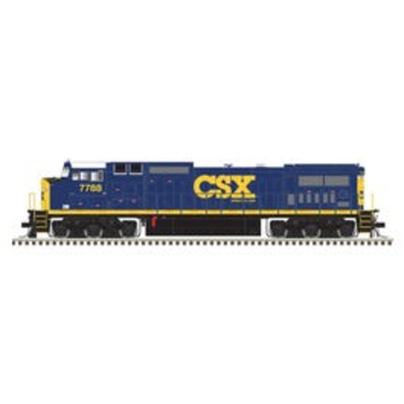 Atlas 10004500 HO MASTER DASH 8-40CW GOLD CSX [YN3.COM] #7788 DCC and Sound