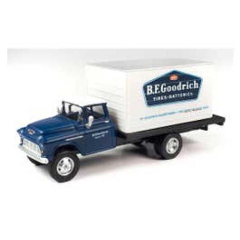 Classic Metal Works 30648 HO 1957 CHEVY BOX TRUCK (BF GOODRICH)