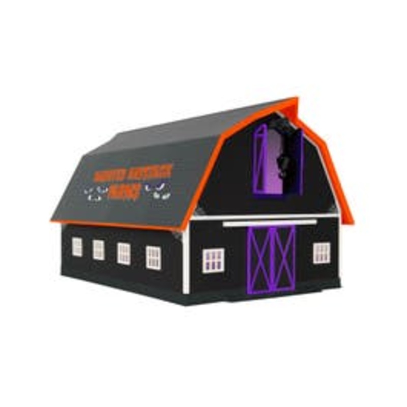 Lionel 2429110  O Haunted Barn with Blinking Light Halloween