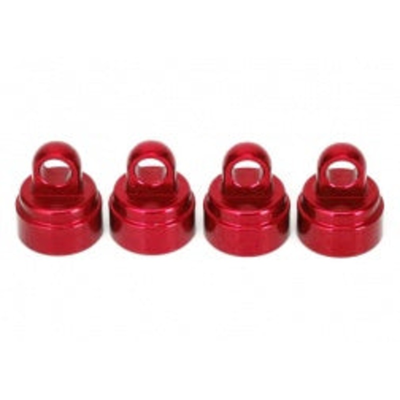 Traxxas – 3767X – Shock Caps Aluminum – Ultra Shocks (Red) (RU/SL/BAN)