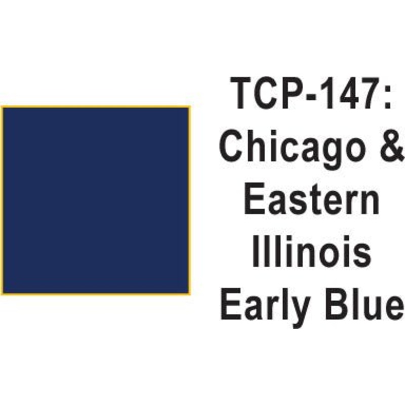 Tru Color TCP-147 Chicago and Eastern Illinois Early Blue 1 Fluid Ounce