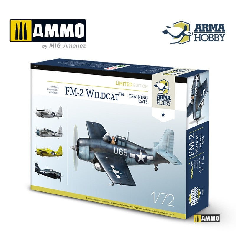ARMA Hobby – 1/72 FM-2 Wildcat Training Cats (Limited Edition)
