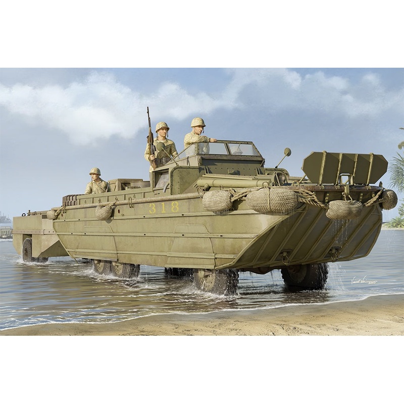 I Love Kit – 1/35 GMC DUKW-353 with WTCT-6 Trailer