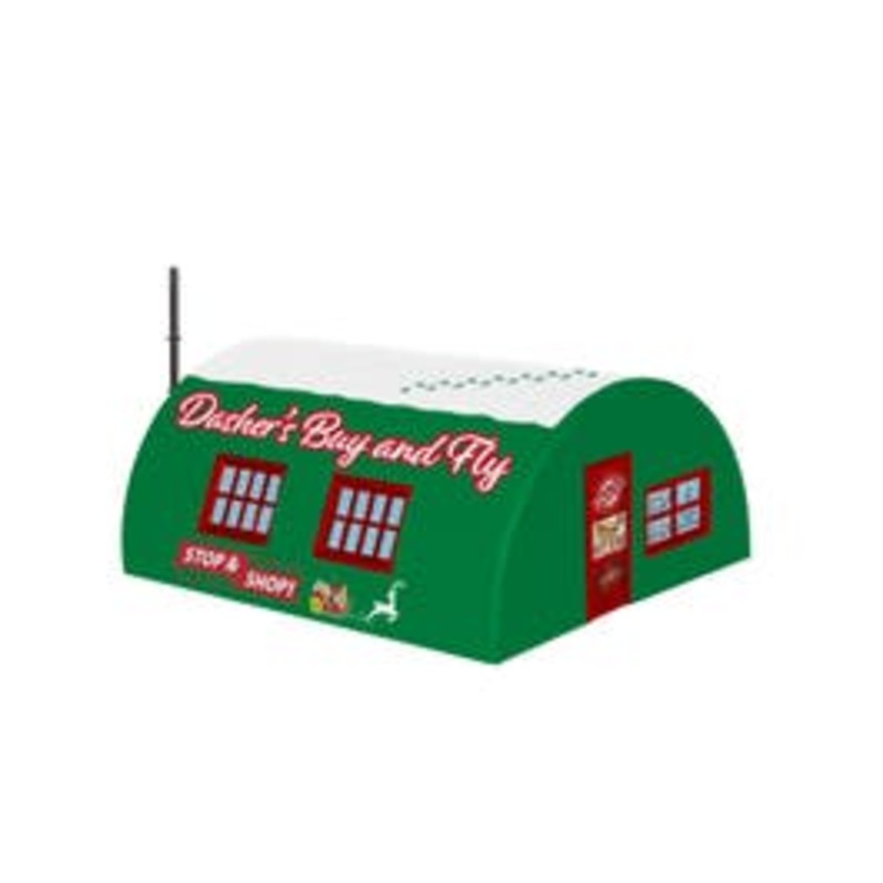 Lionel 2330140 O Dashers Buy & Fly Quonset Hut Built up christmas