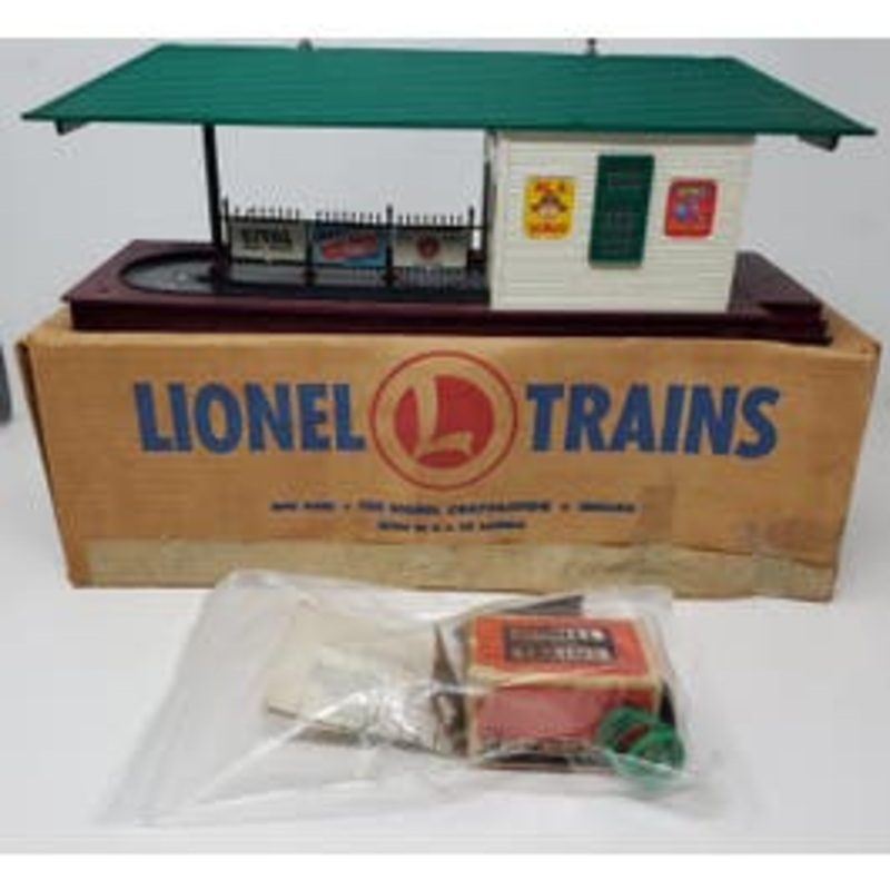Lionel LIO356C O Freight Station With Box #356 Built up