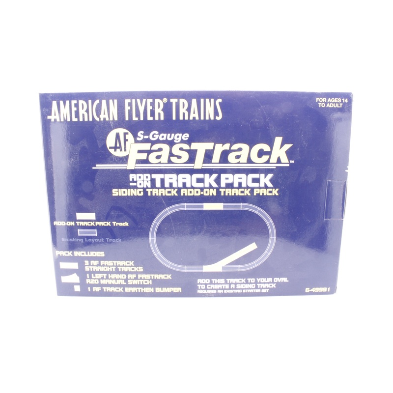 American Flyer Trains 6-49990 S Fastrack Add on Track Pack (2nd Hand)