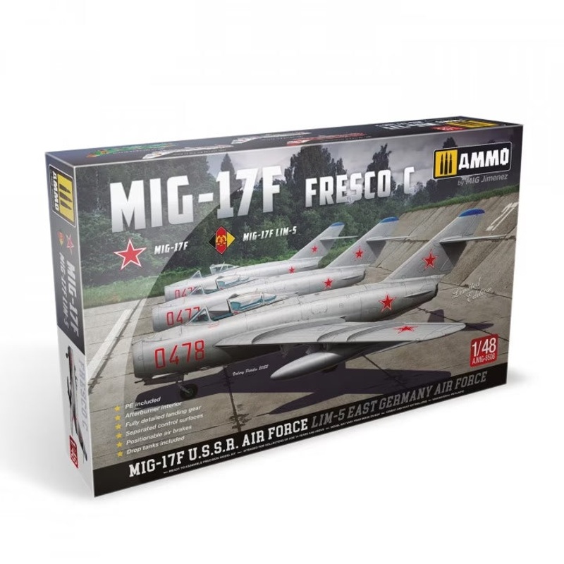 AMMO – 1/48 MIG-17F / Lim-5 U.S.S.R. – G.D.R.