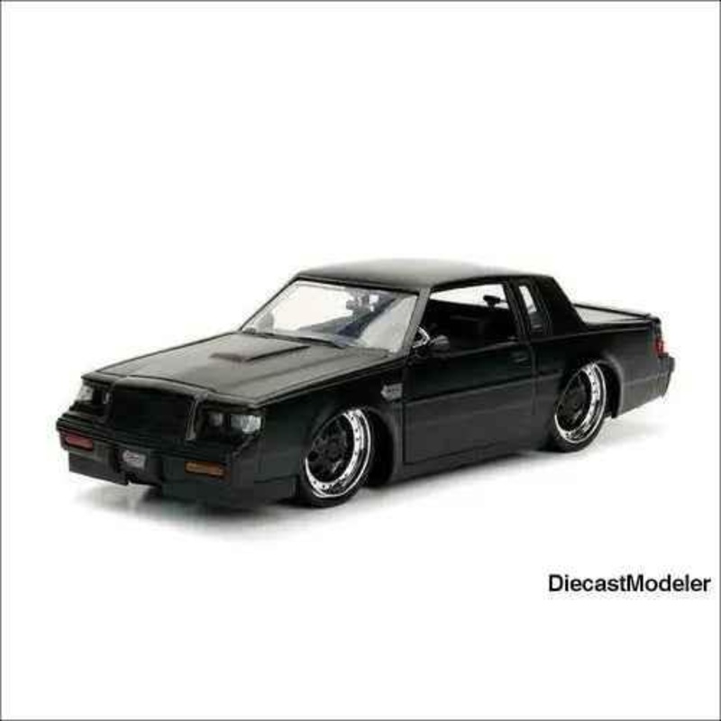 Bigtime Muscles Buick Grand National Hard Top (1987, 1/24 scale Black-Not-Boxed)