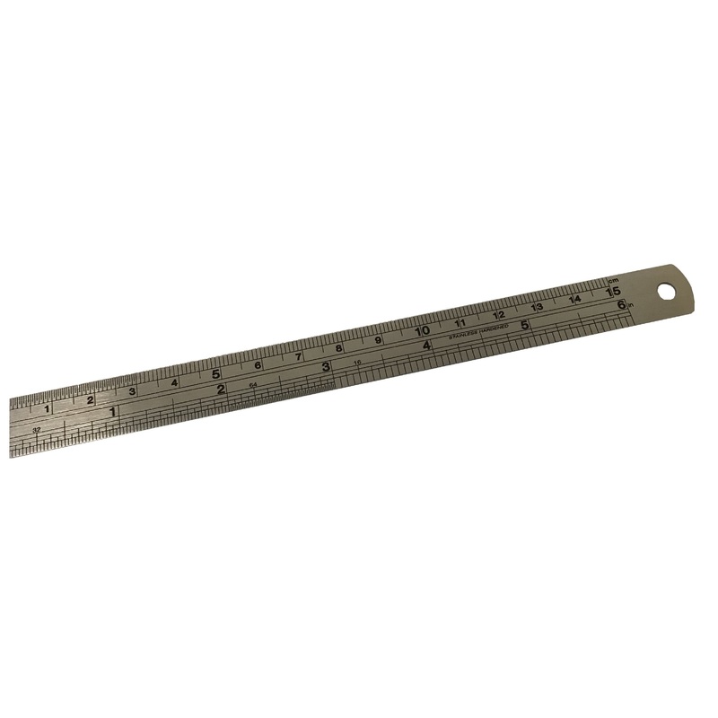 EXPO – 6 Inch Stainless Steel Engraved Ruler