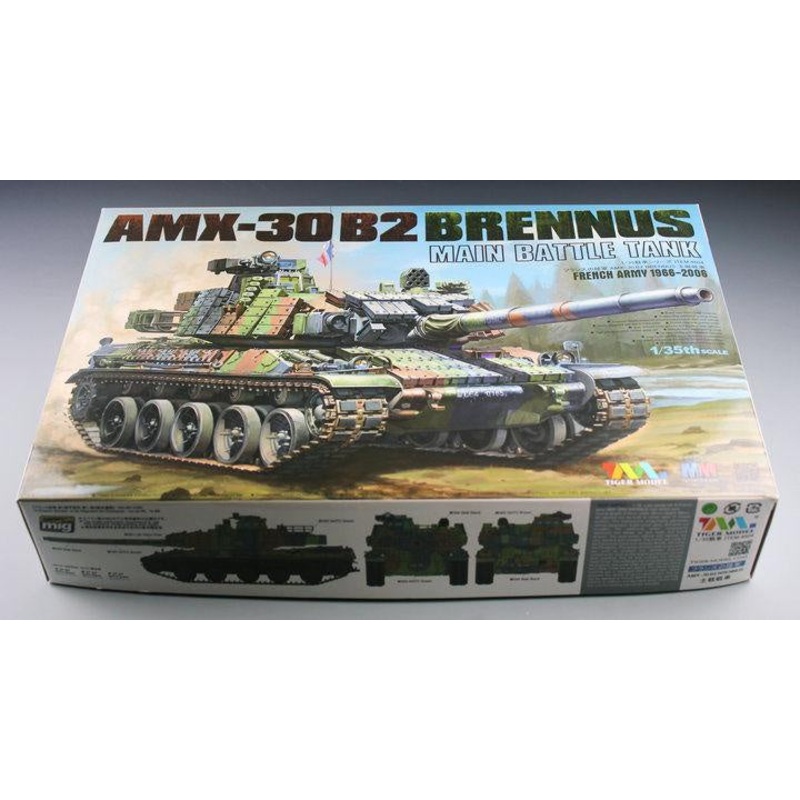 Tiger Model – 1/35 French Army AMX-30 B2 Brennus MBT