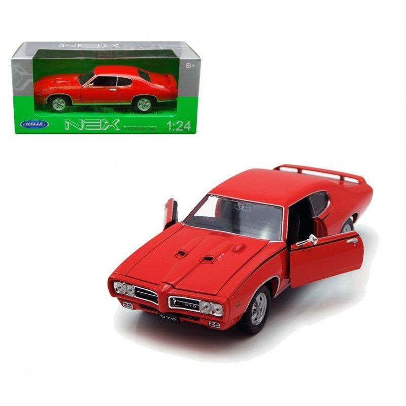 Welly – 1/24 Pontiac GTO 1969 (Orange)