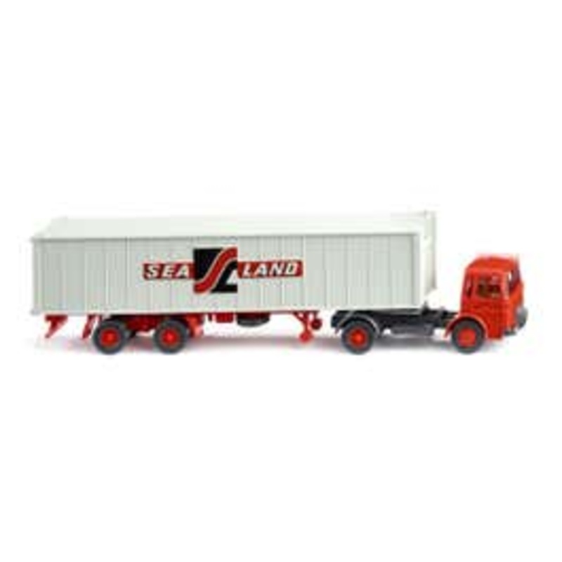 Wiking 52304  HO Container semi-trailer (MAN) “Sealand”