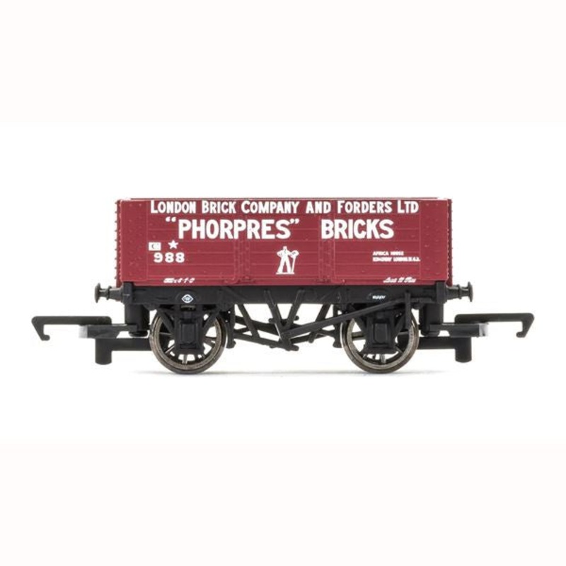 Hornby – 6 Plank Wagon – London Brick Company