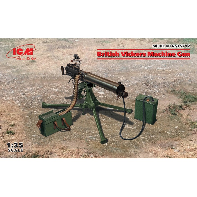 ICM – 1/35 British Vickers Machine Gun