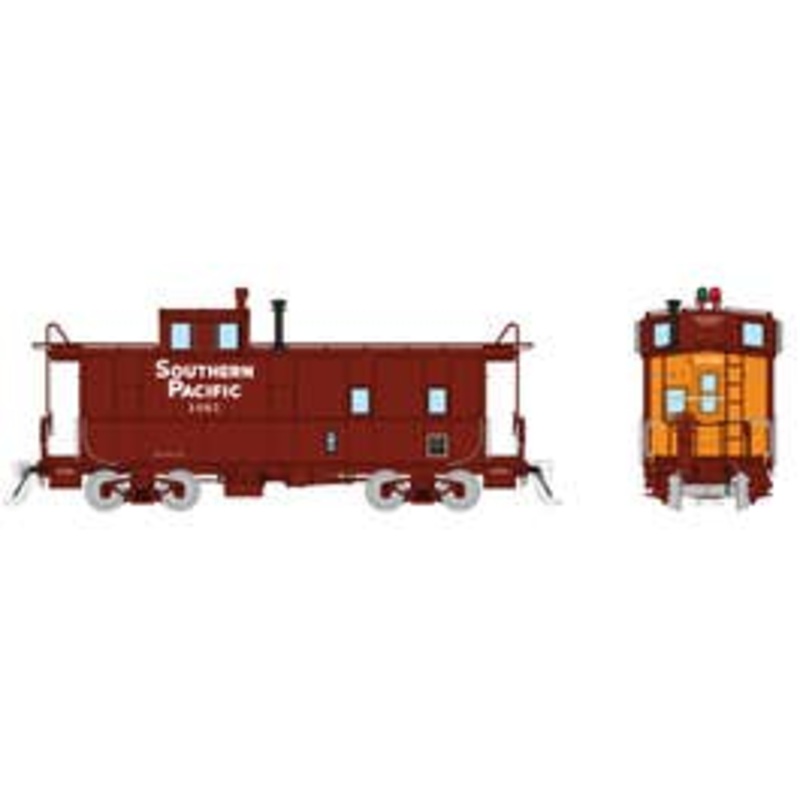 Rapido 162020 HO C-40-3 Steel Cupola Caboose SP – Gothic Small  With Roofwalk #1216