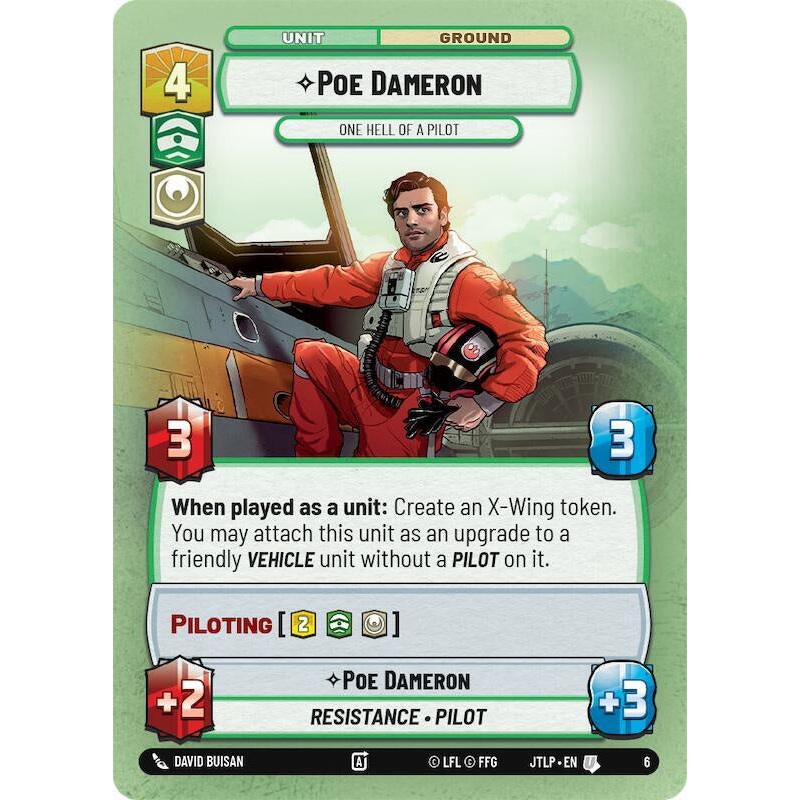 SWU – Poe Dameron – One Hell of a Pilot  (6) (WP)
