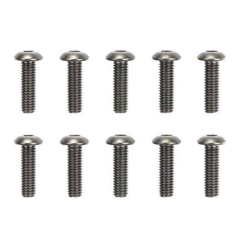 Tamiya – 3x10mm Steel Hex Head Screws (10)