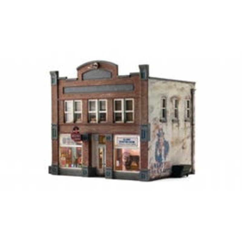 Woodland Scenics BR4957 N Records & Recruiting (Built up)