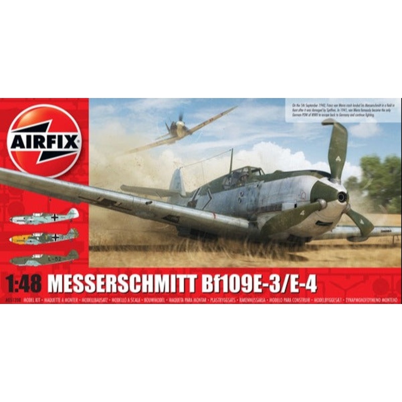 Airfix – 1/48 Messerschmitt Bf109E-3/E-4