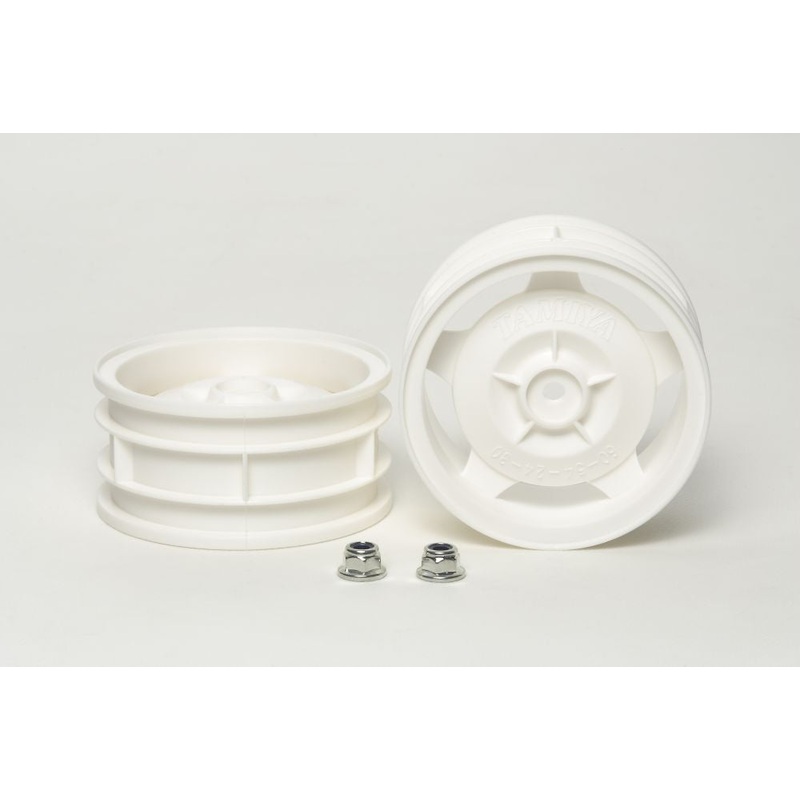 Tamiya – 4WD Front Star-Dish Wheels 1pr