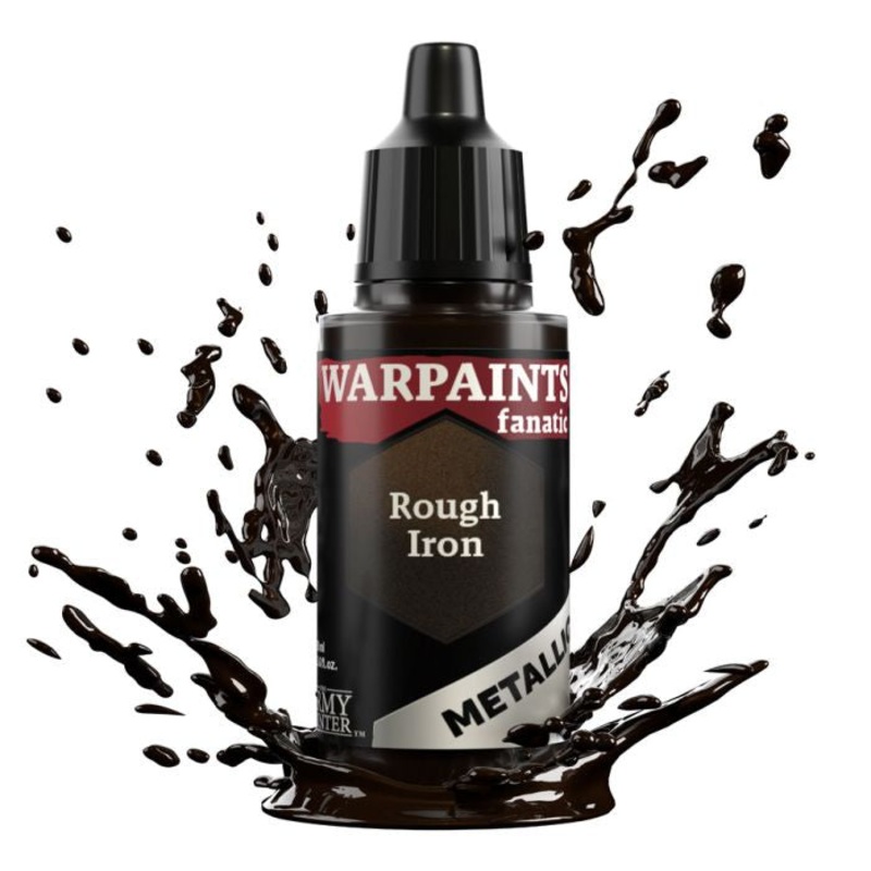 Warpaints Fanatic Metallic: Rough Iron  (WP3181) (18ml)