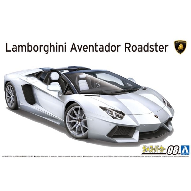 Aoshima – 1/24 Lamborghini Aventador LP700-4 Roadster ’12