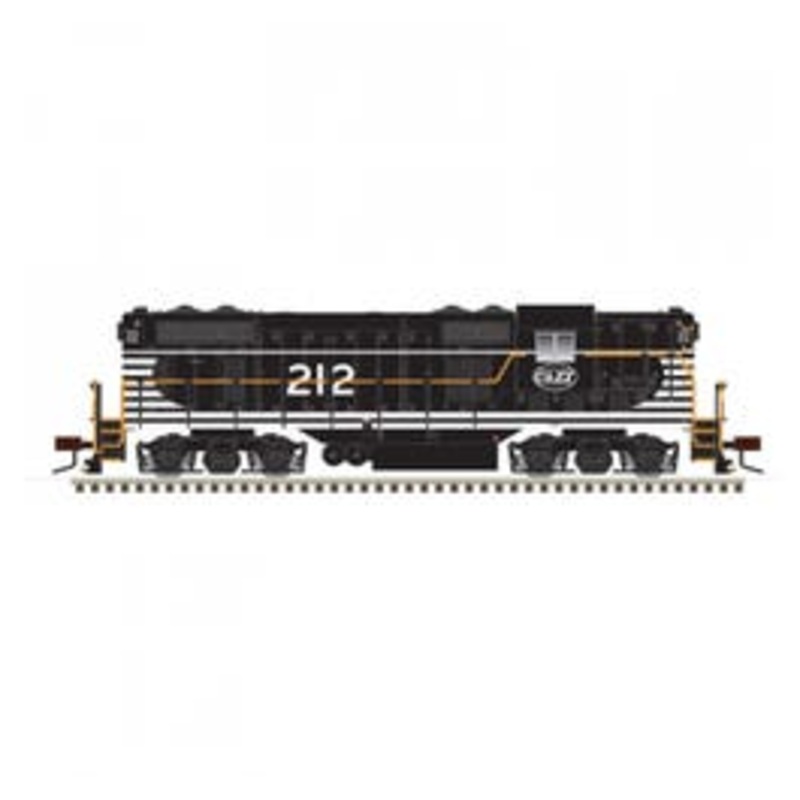 Atlas 10003965 HO GP7 GOLD CHICAGO & EASTERN ILLINOIS 212 (BLACK/WHITE/ORANGE) DCC/Sound