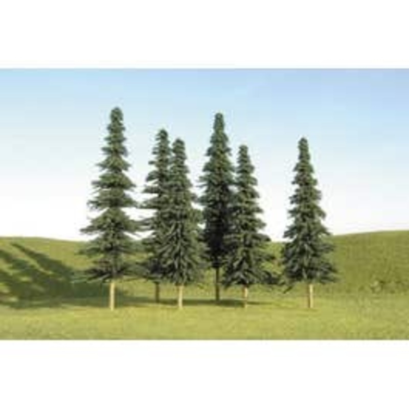 Bachmann 32104 N 3″ – 4″ Spruce Trees nine pieces per pack